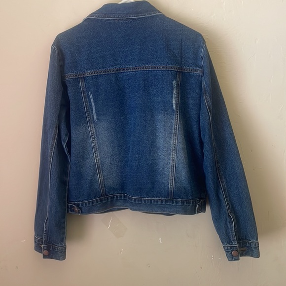 Doe & Rae Jean Jacket! Size medium - Picture 6 of 6